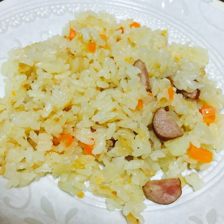 炊飯器で簡単ピラフ